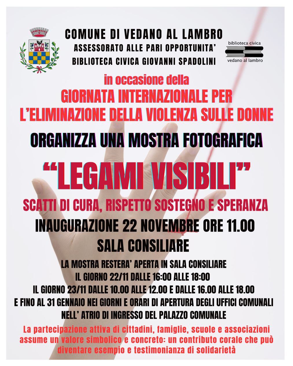 25 novembre 2025 locandina